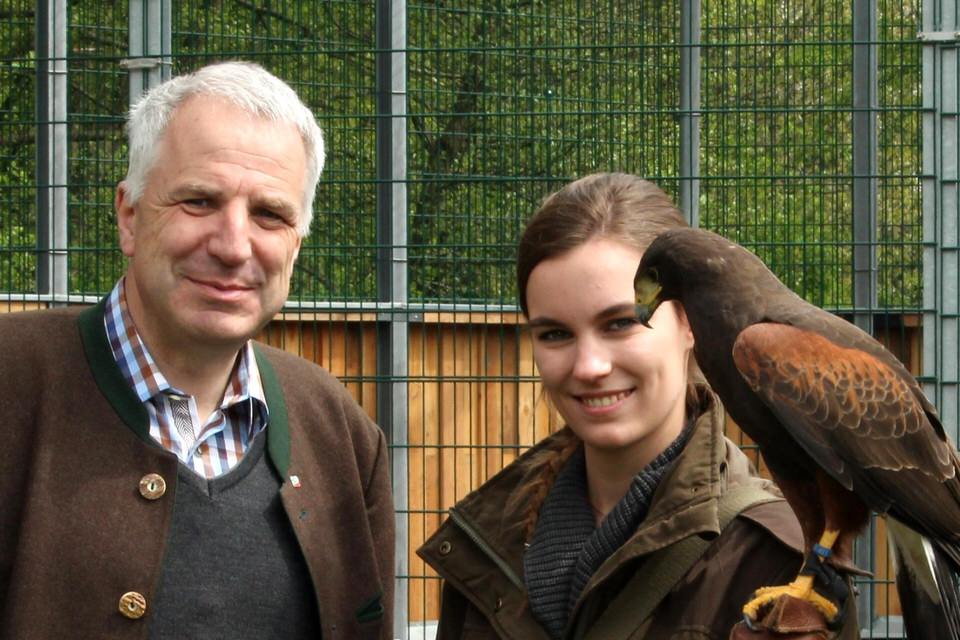 Weidefest am Turmhof  vlnr MdL Rainer Deppe (Bild: MRS)