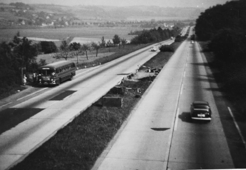 A 3 bei Rsrath - Hasbach, ca 1962  